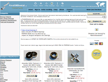 Tablet Screenshot of firstamdental.com